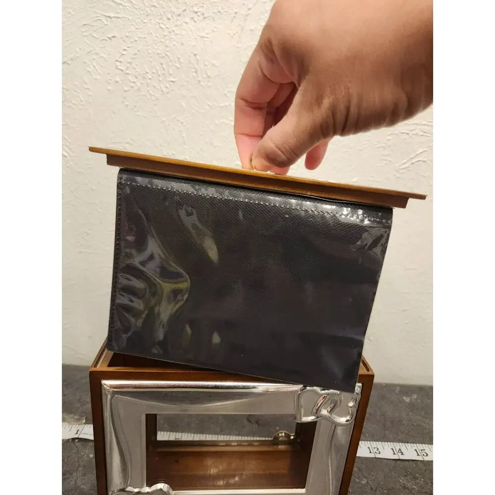 Lenox Silver‎ Plated Wedding Promises 4 X 6 Frame Picture Holder Box
